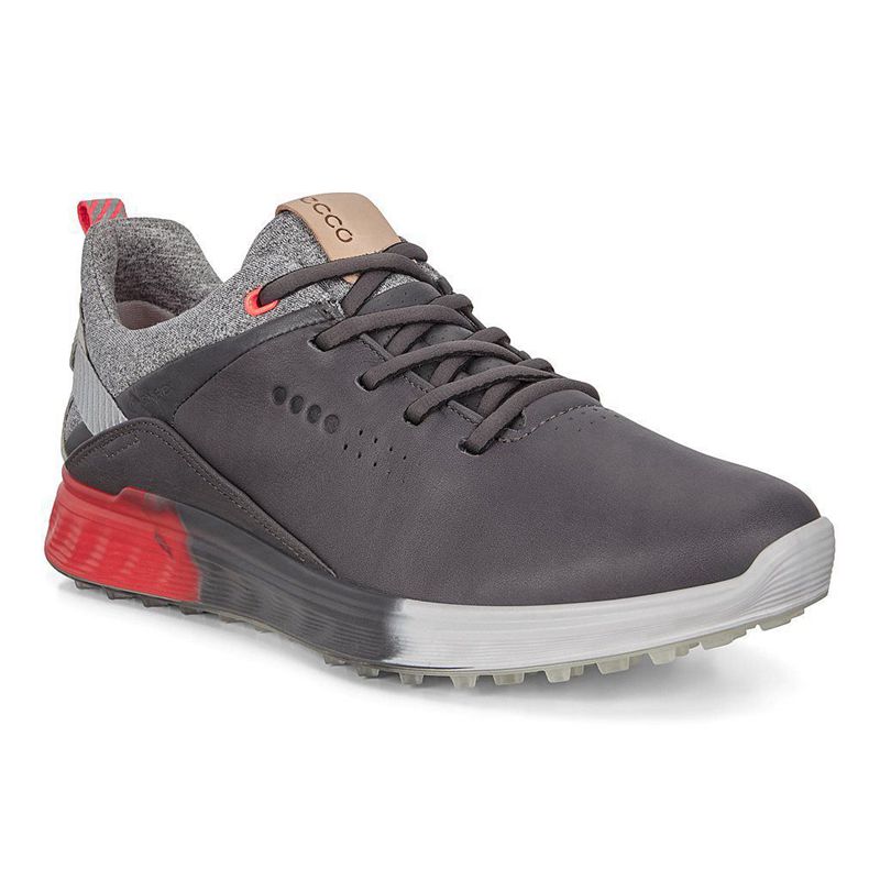 Women Ecco W Golf S-Three - Gore-Tex Grey - India KOGFHR897